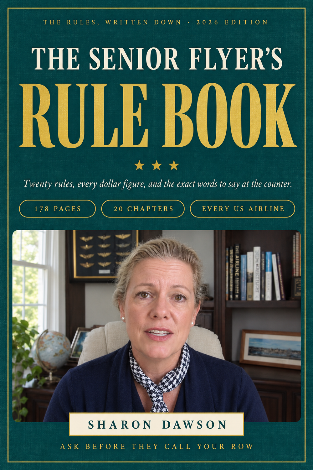 The Senior Flyer's Rule Book cover.